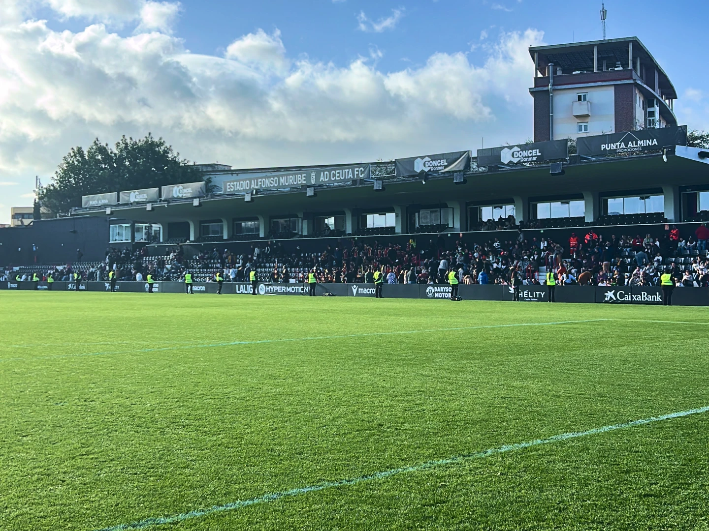 Imagen del estadio Alfonso Murube de Ceuta