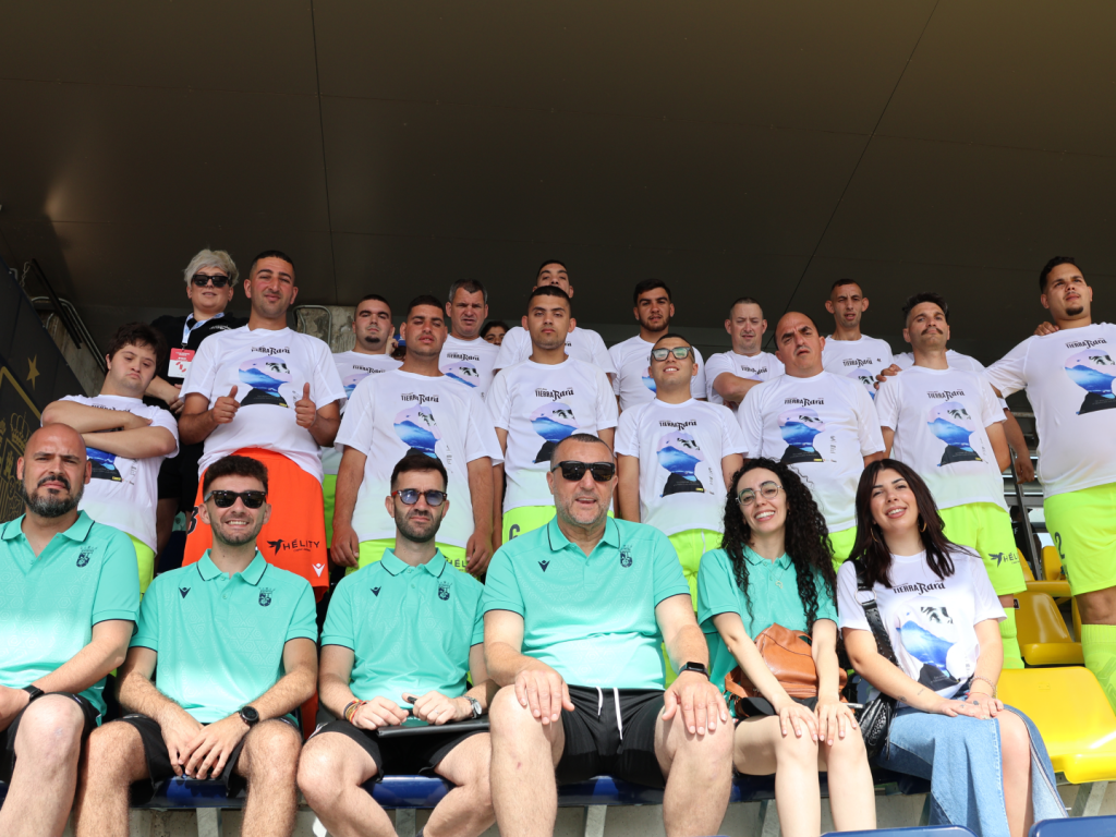 imagen de AD Ceuta FC Genuine en la fase final de la liga genuine moeve
