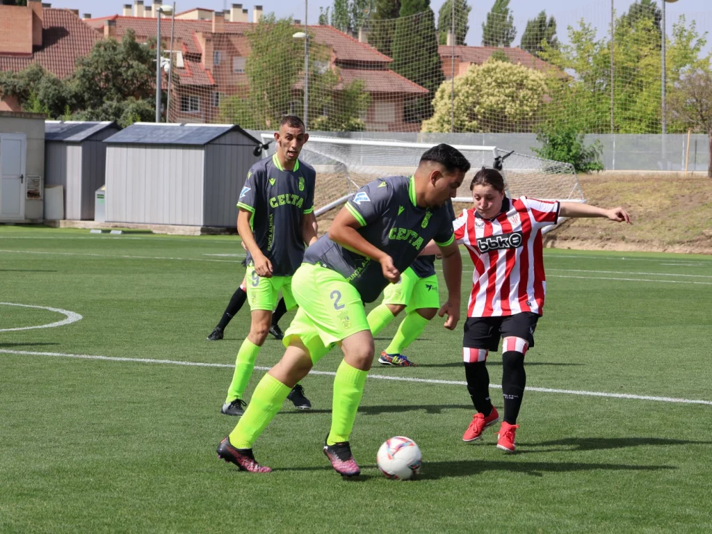 imagen de AD Ceuta FC Genuine en la fase final de la liga genuine moeve