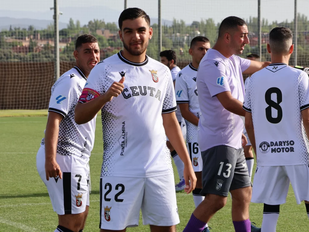 imagen de AD Ceuta FC Genuine en la fase final de la liga genuine moeve