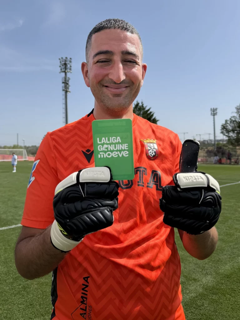 imagen de AD Ceuta FC Genuine en la fase final de la liga genuine moeve